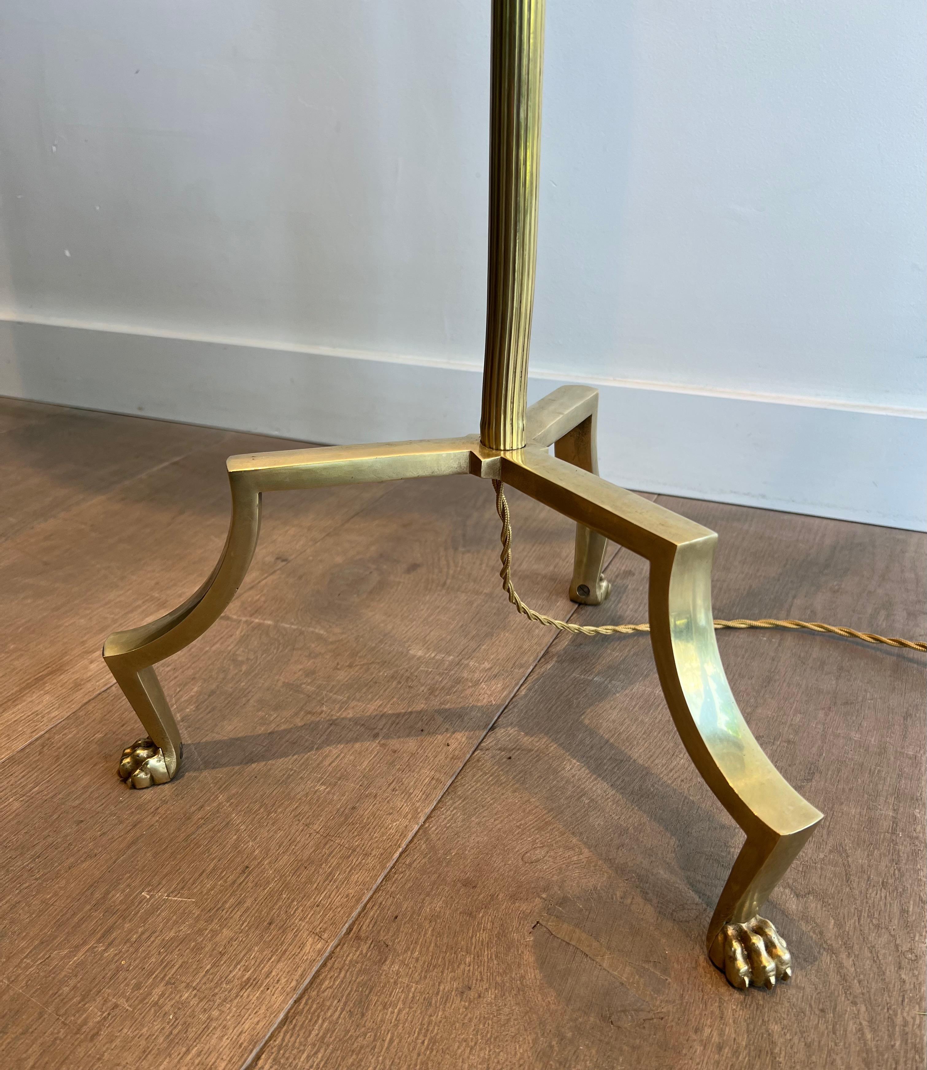 Lampe de lecture avec pieds en griffe dans le style de la Maison Jansen en vente 1