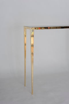 Brass Refined Console Signed by Lukasz Friedrich