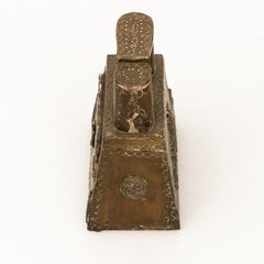 Brass Repoussé Shoe Shine Kit