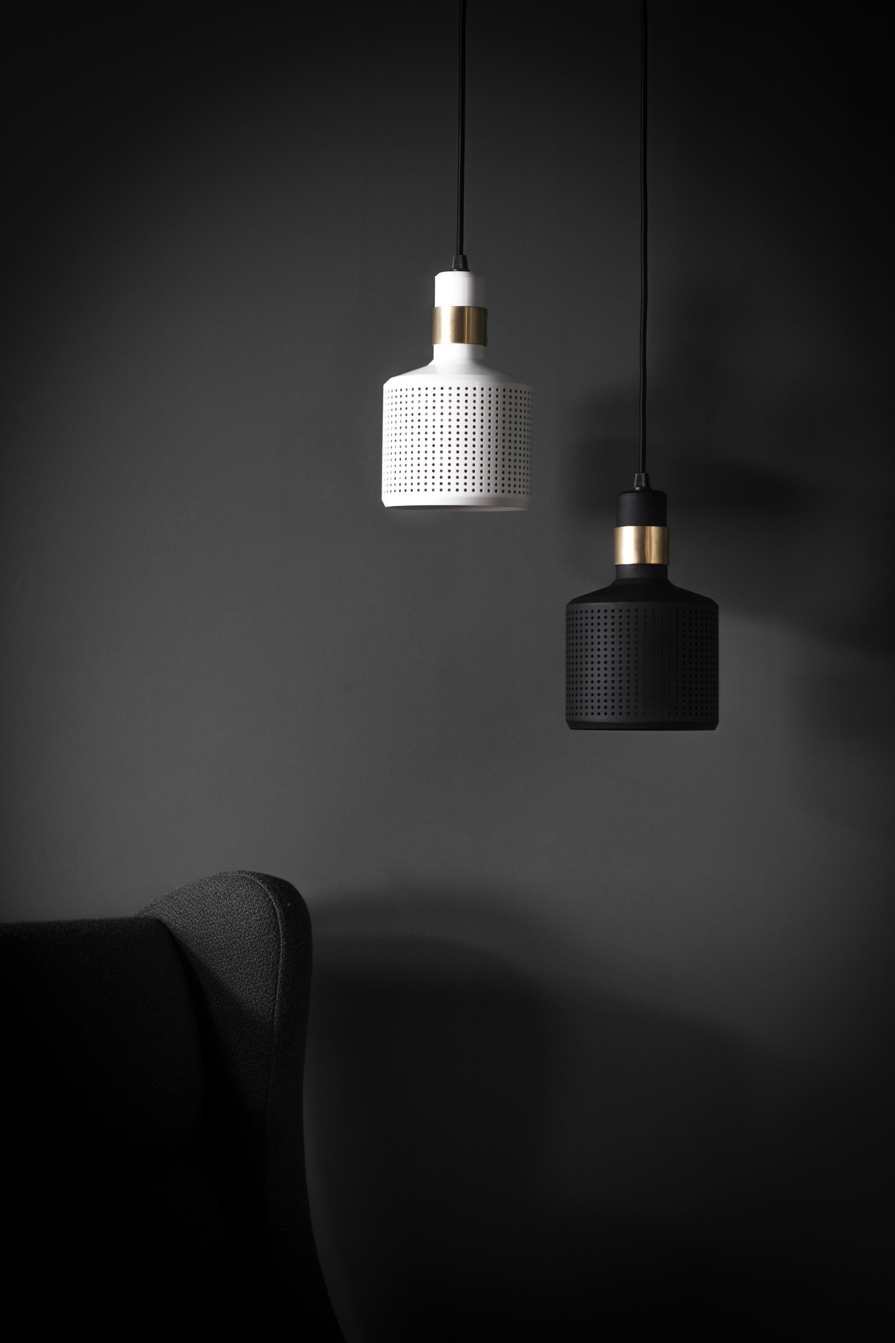 Cluster luminoso Riddle in ottone 5 di Bert Frank in vendita 2