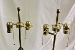 Brass & Rock Crystal Lamps