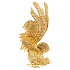 Brass rooster