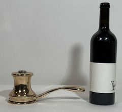 Brass Sailboat Tensioner Winch with Lever Handle