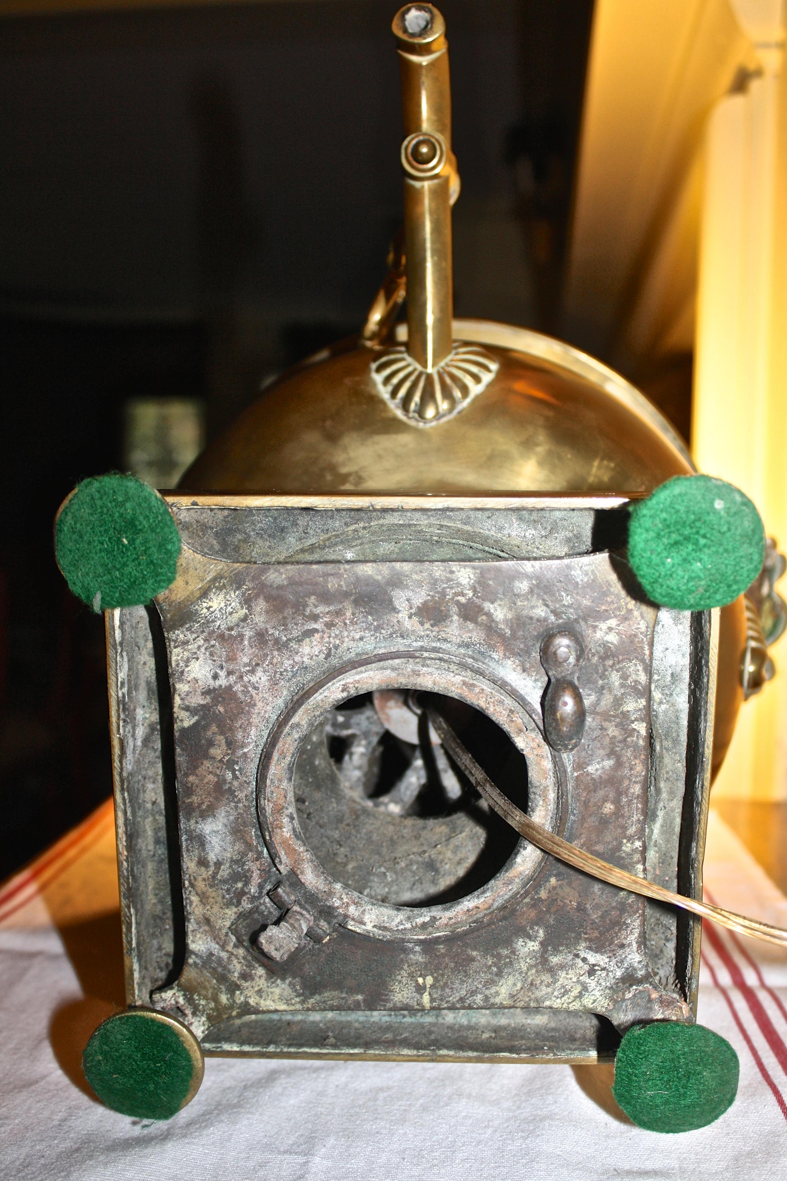 Brass Samovar Lamp For Sale 4