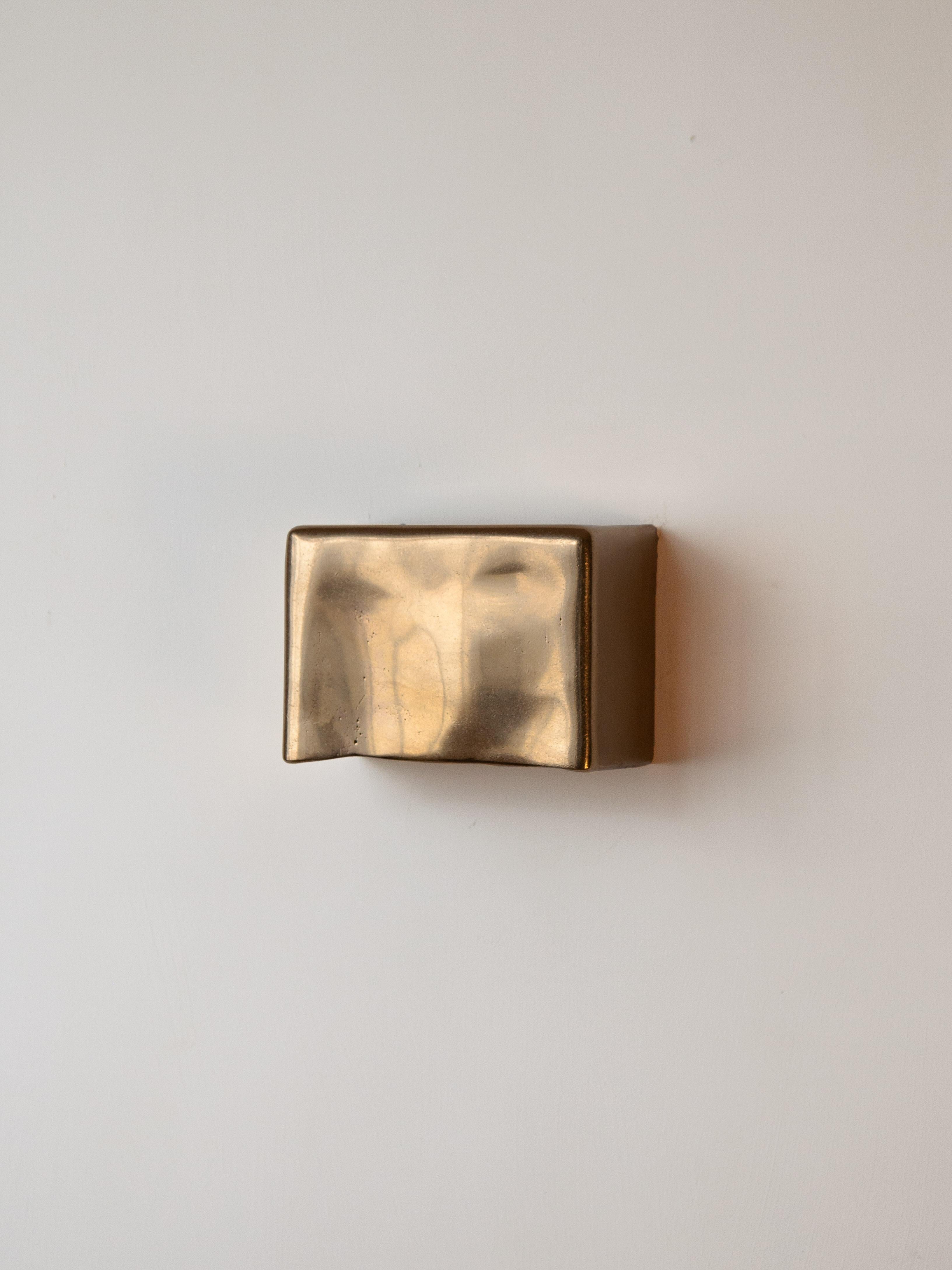 Other Brass Scape Wall Light by Stem Design For Sale