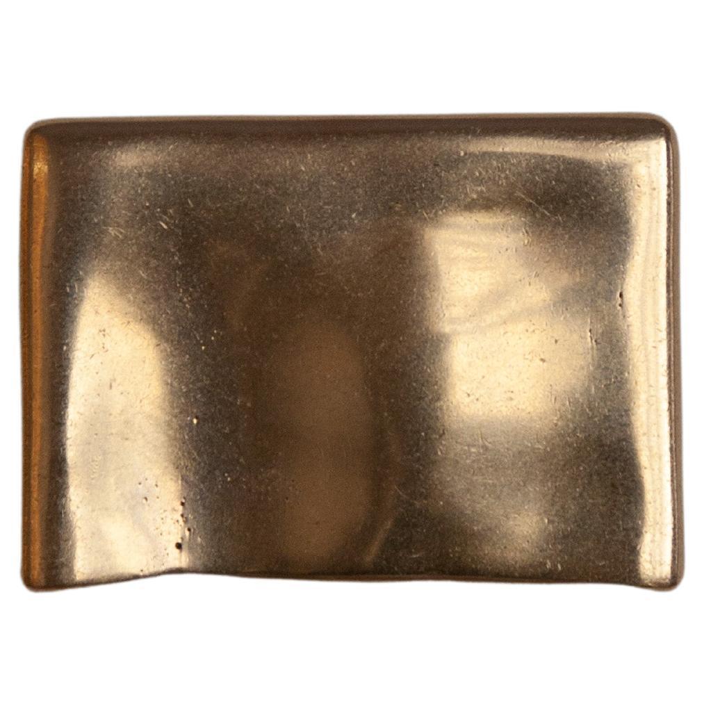 Brass Scape Wall Light by Stem Design For Sale