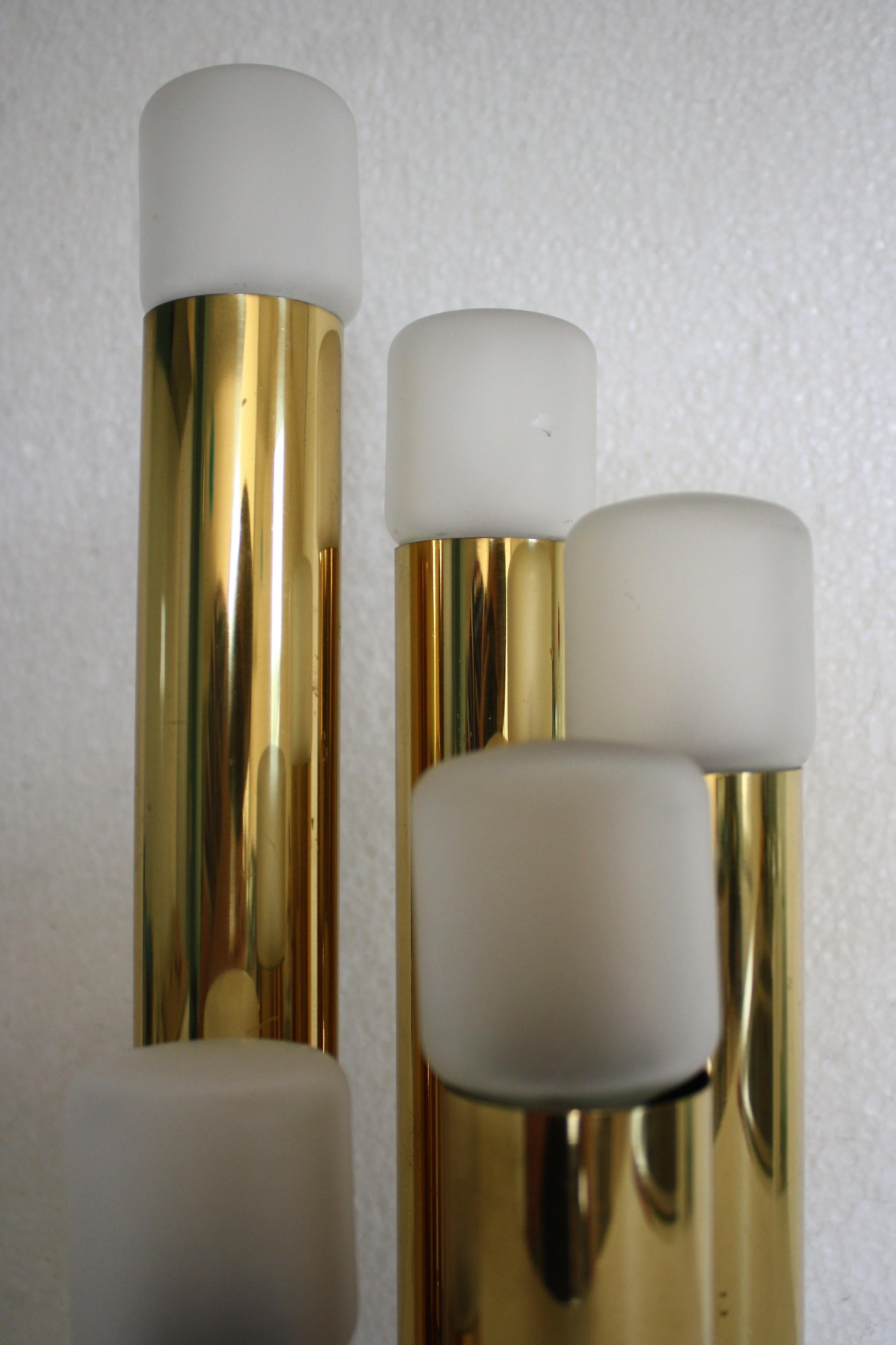 Brass Sciolari Table Lamp, 1970s 1