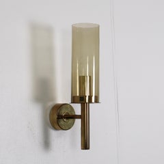 Brass Sconce by Hans-Agne Jakobsson, 1960s, Sweden