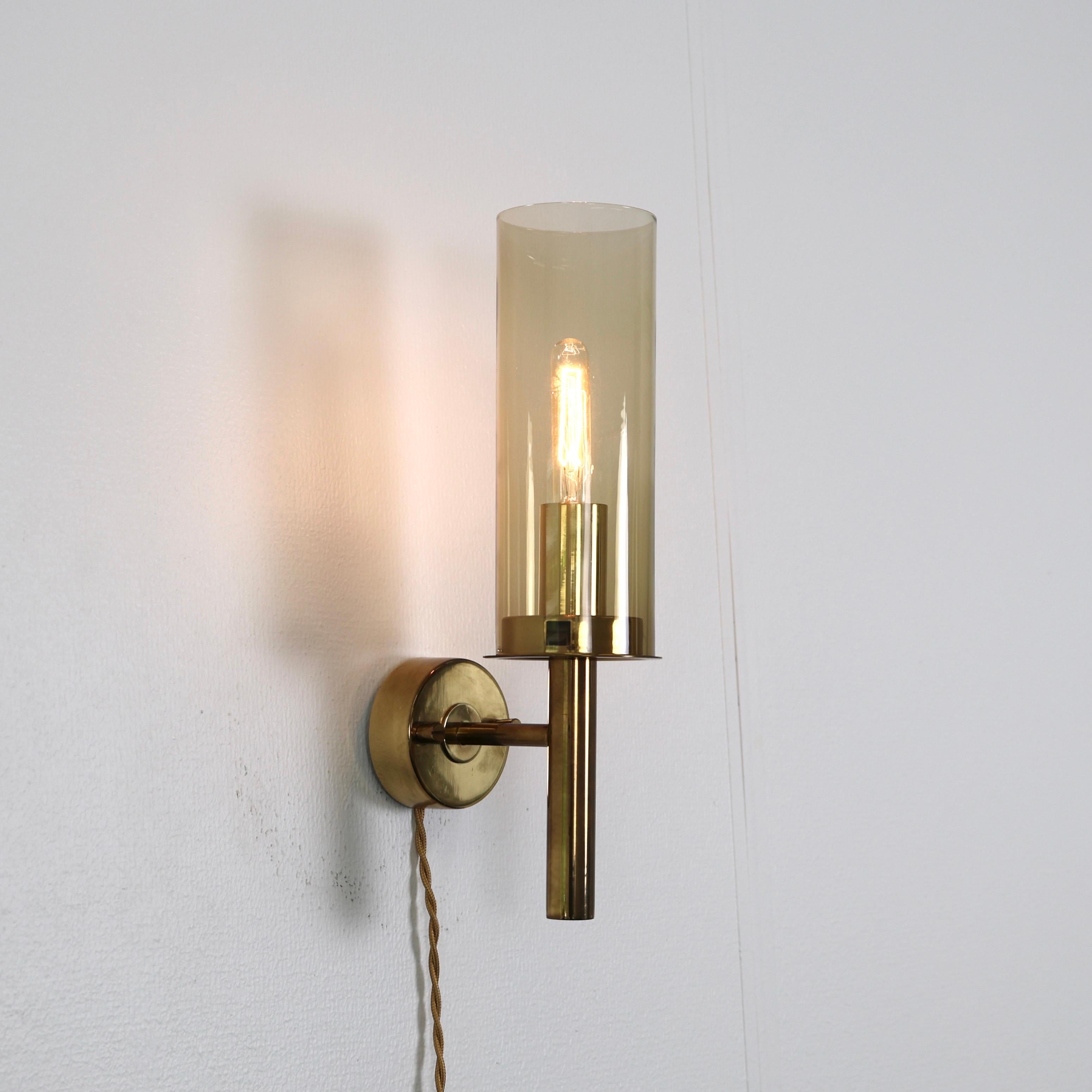 Scandinavo moderno Applique in ottone di Hans-Agne Jakobsson, anni '60, Svezia in vendita
