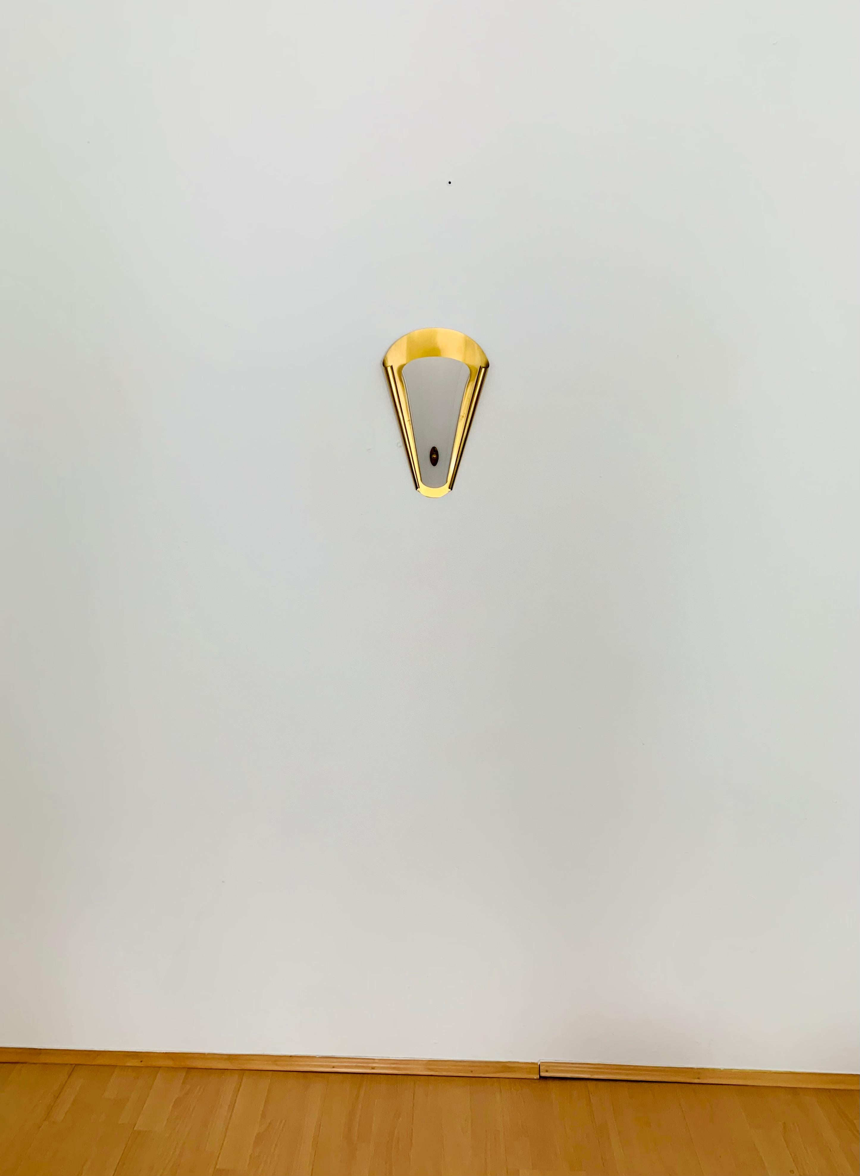 Mid-Century Modern Brass sconce For Sale
