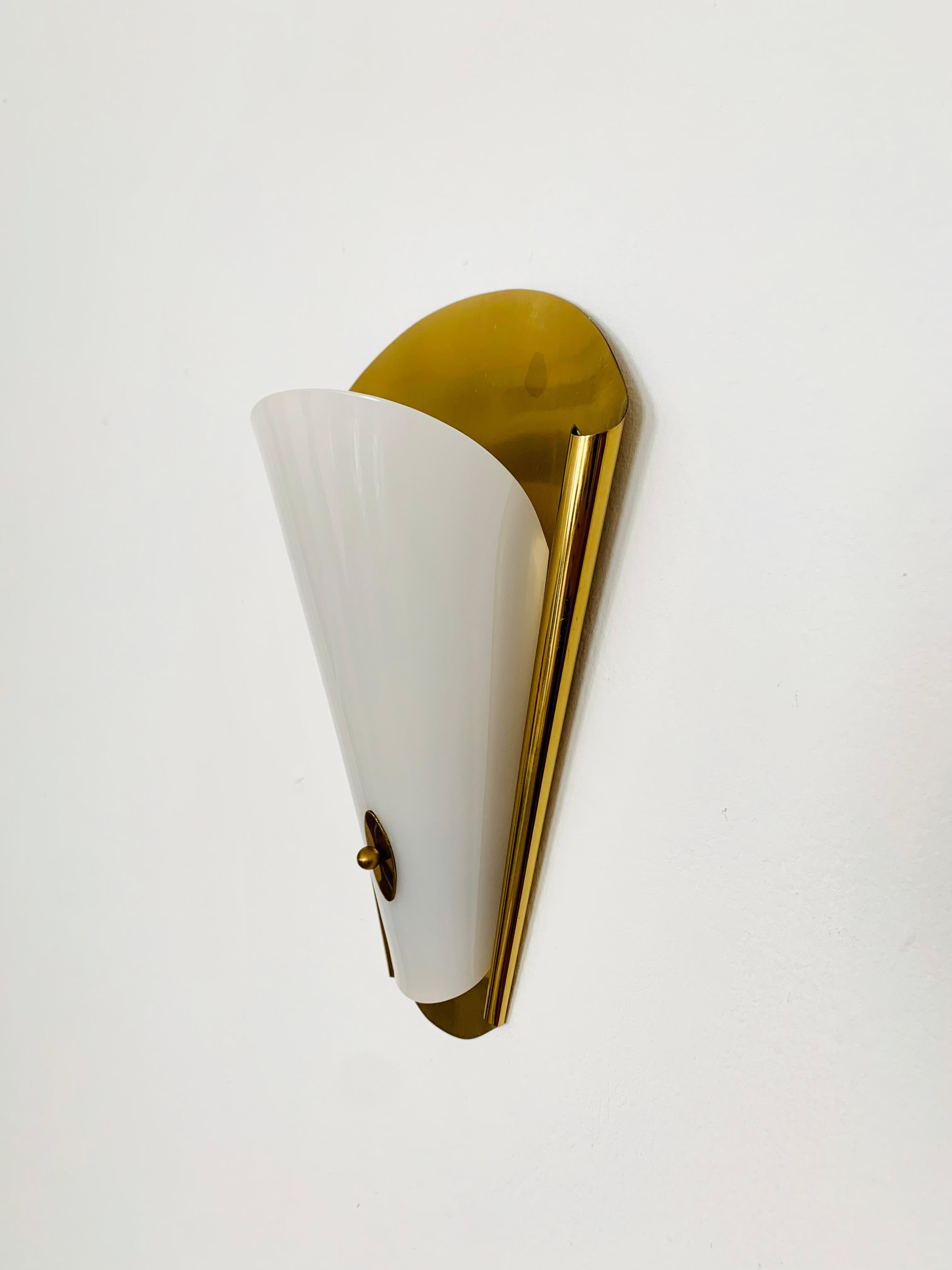 German Brass sconce For Sale