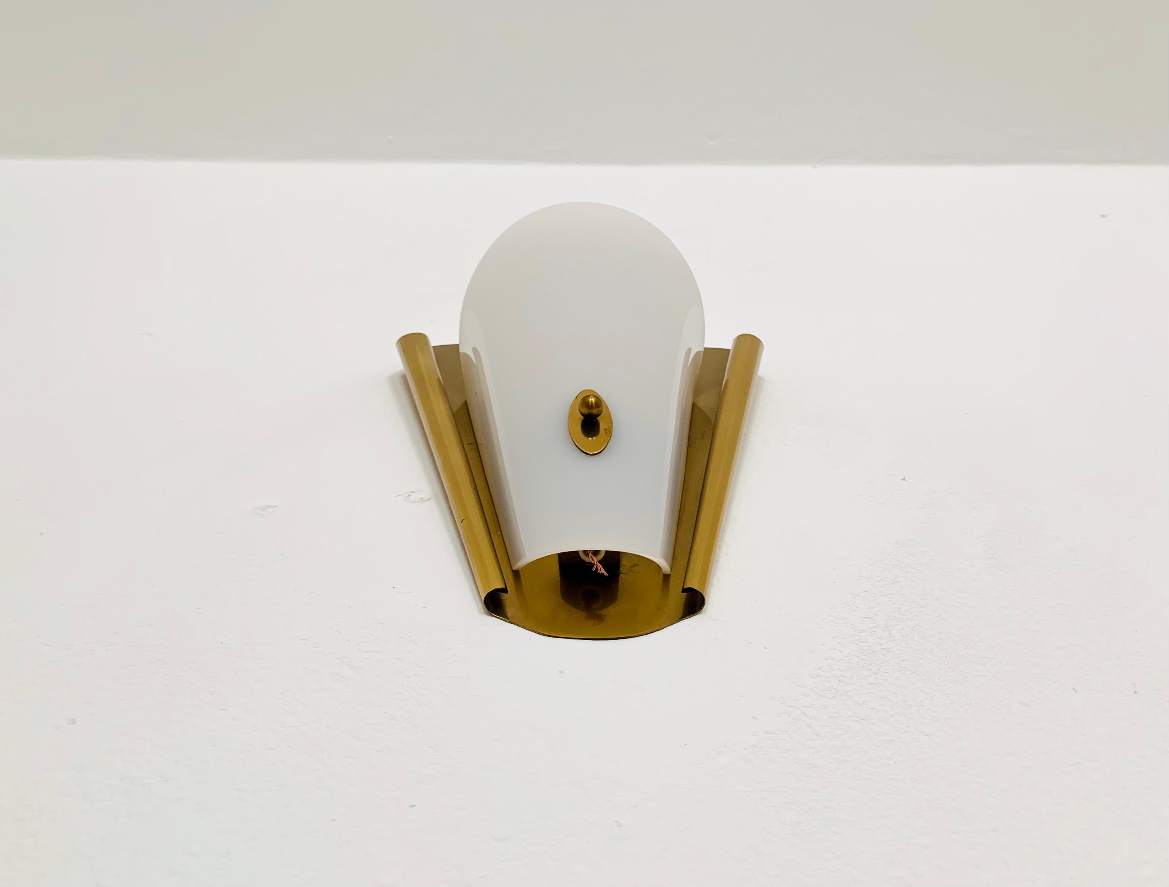 Brass sconce In Good Condition For Sale In München, DE