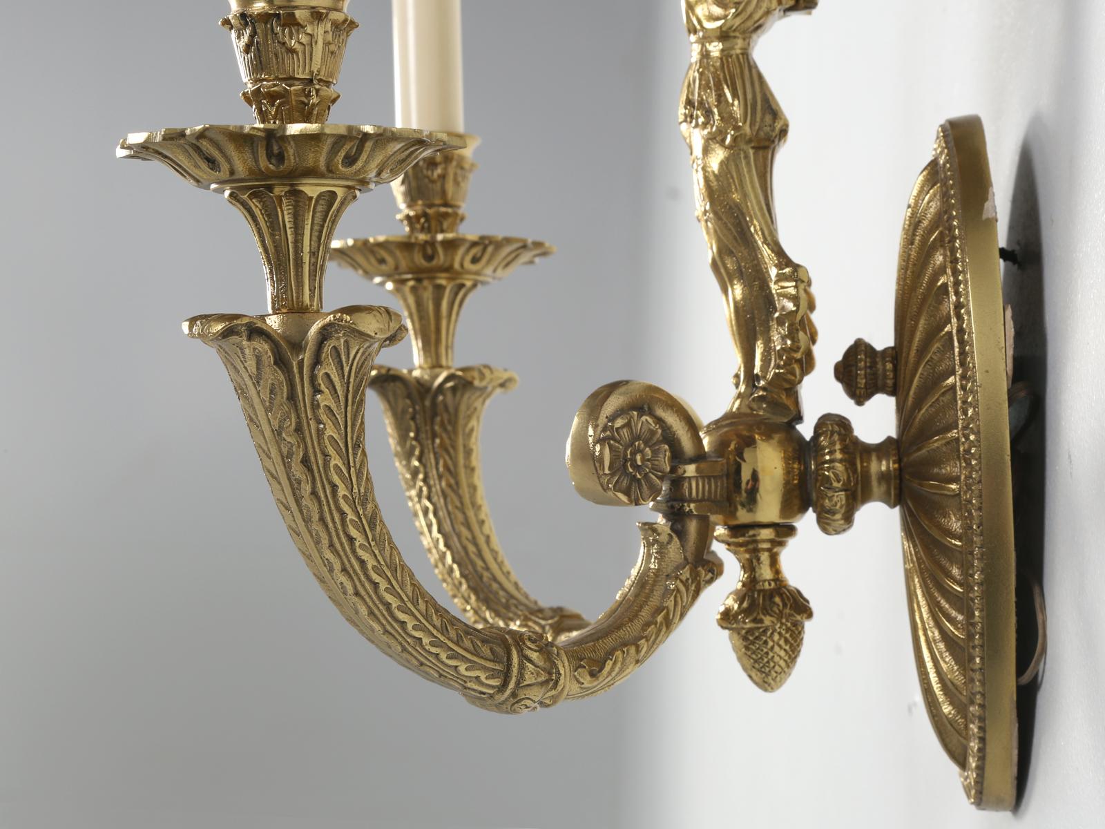 Brass Sconce, Single Unit and Well Made 5