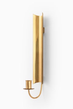 Brass Sconces by Pierre Forssell, 1950s