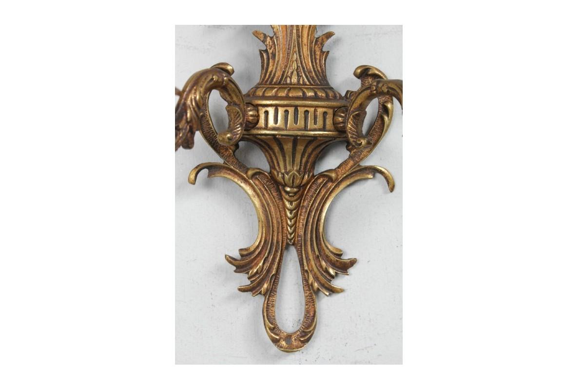 Louis Philippe Brass Sconces Wall Lamps
