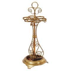 Messing Scrollwork Umbrella Stand