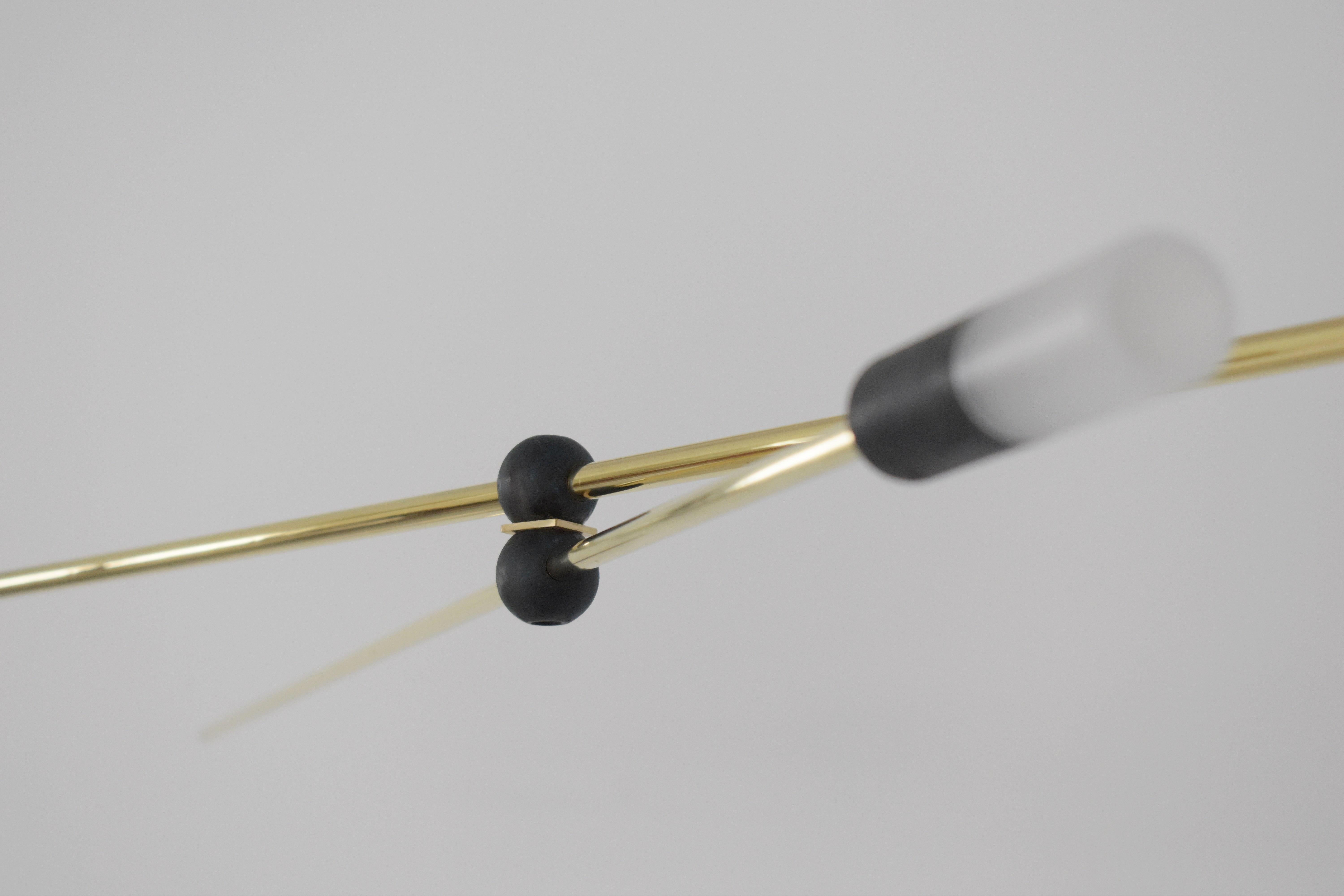 Brass Sculpted Light Suspension 'Opus XI', Periclis Frementitis For ...