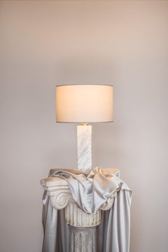 Brass Sculpted Table Lamp by Brajak Vitberg