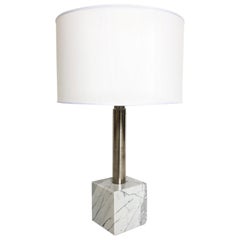 Brass Sculpted Table Lamp by Brajak Vitberg
