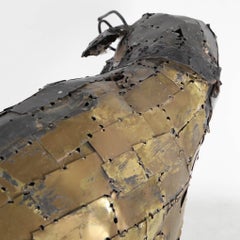 Brass sculpture by Francois Melin