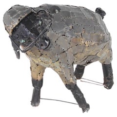 Brass sculpture by Francois Melin