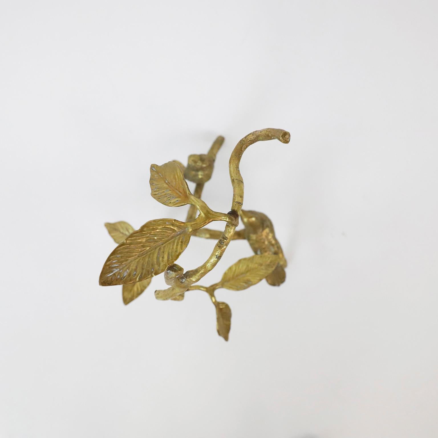 Circa 1970. We offer this brass sculpture in a Manner of Diego Giacometti.