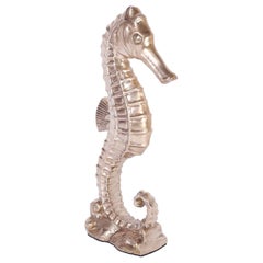 Brass Sea Horse Sculpture