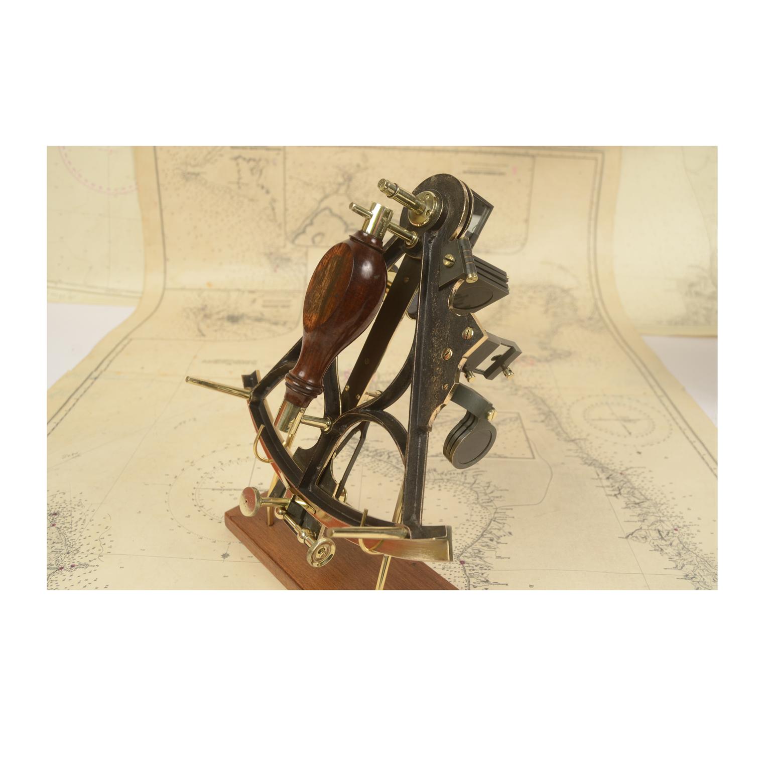 Brass Sextant from the Second Half of the 19th Century by Matheson & Co 7