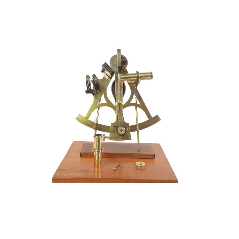 Brass Sextant from the Second Half of the 19th Century by Matheson and