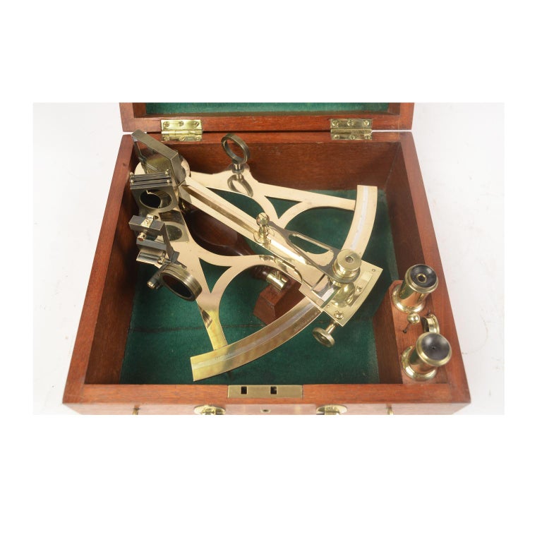 Brass Sextant from the Second Half of the 19th Century by Matheson and