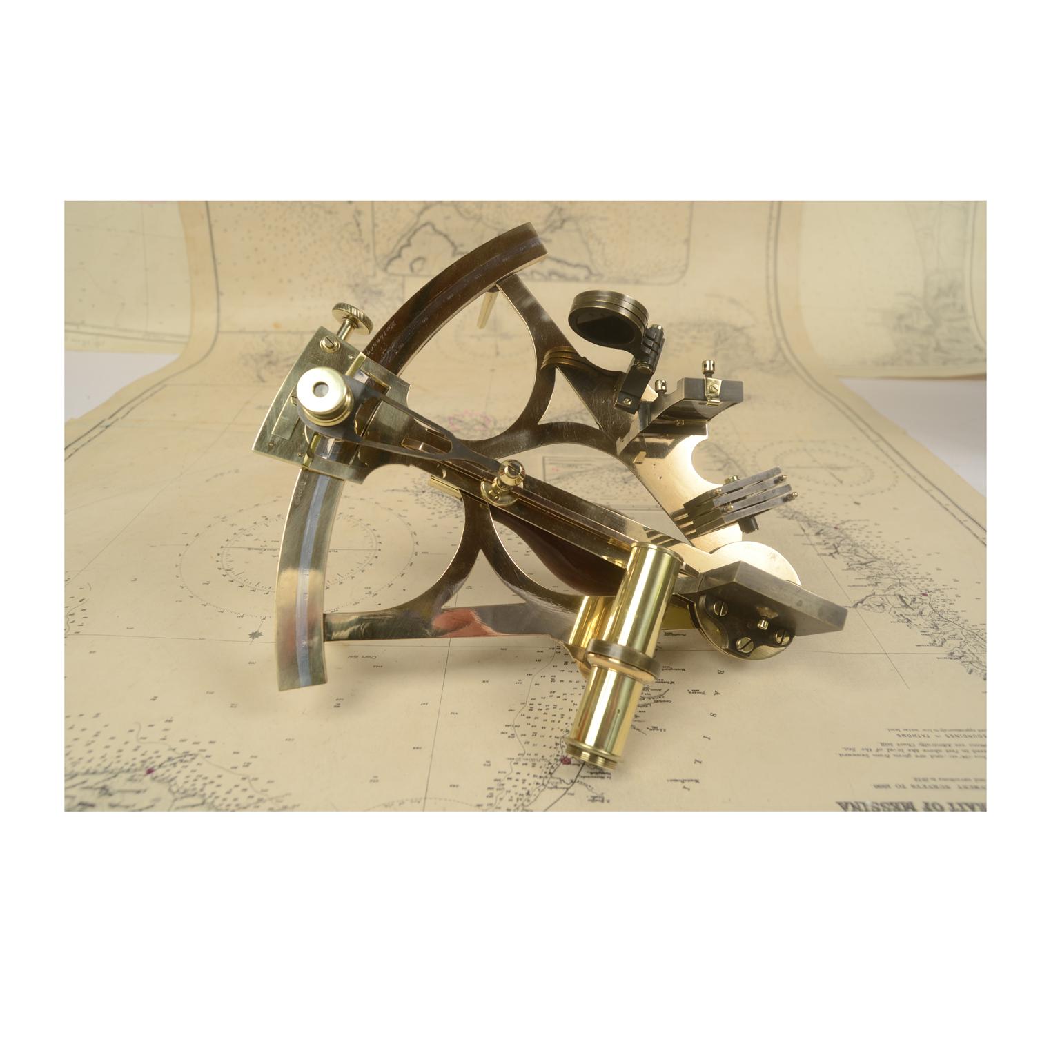 Brass Sextant from the Second Half of the 19th Century by Matheson & Co 1