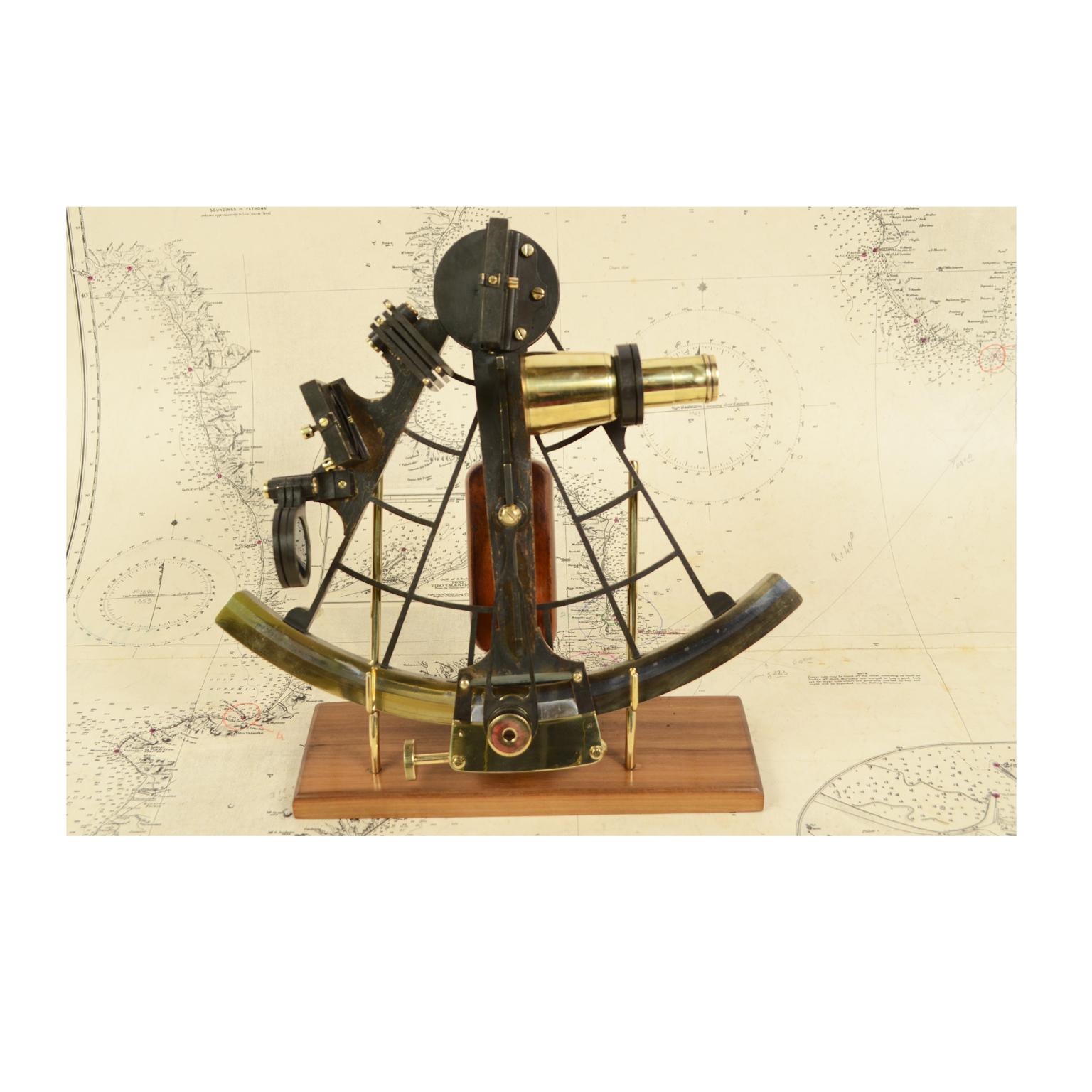 Brass Sextant Trinity House Prize HMS Conway Liverpool 3