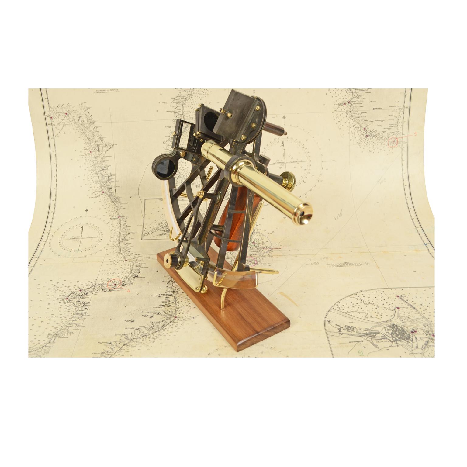 Brass Sextant Trinity House Prize HMS Conway Liverpool 1