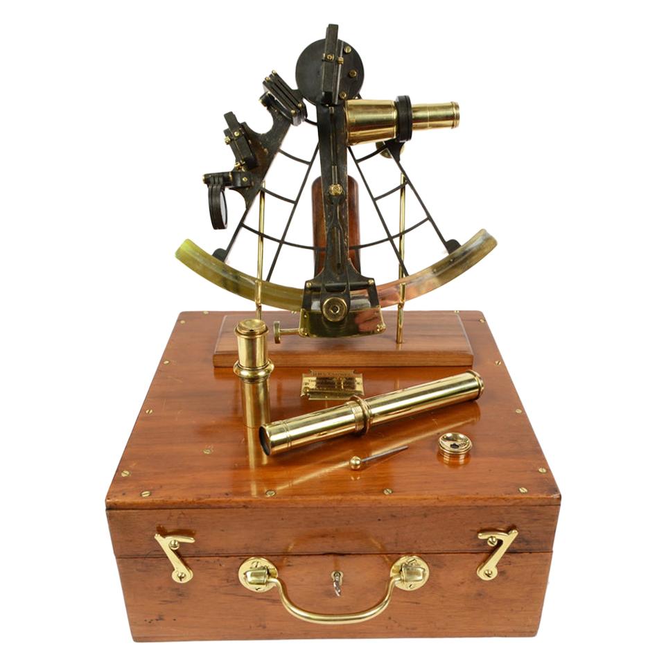 Brass Sextant Trinity House Prize HMS Conway Liverpool
