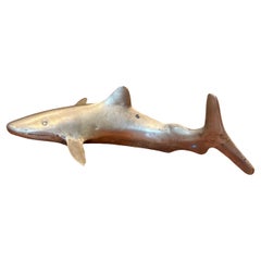 Brass Shark Paperweight