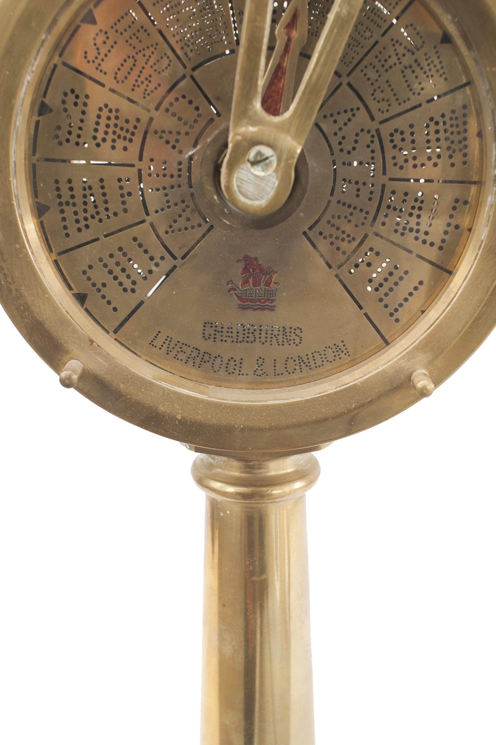 Country Brass Ship Engine Telegraph with Chime