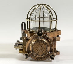 Brass Ships Bulkhead Ceiling Brass Light