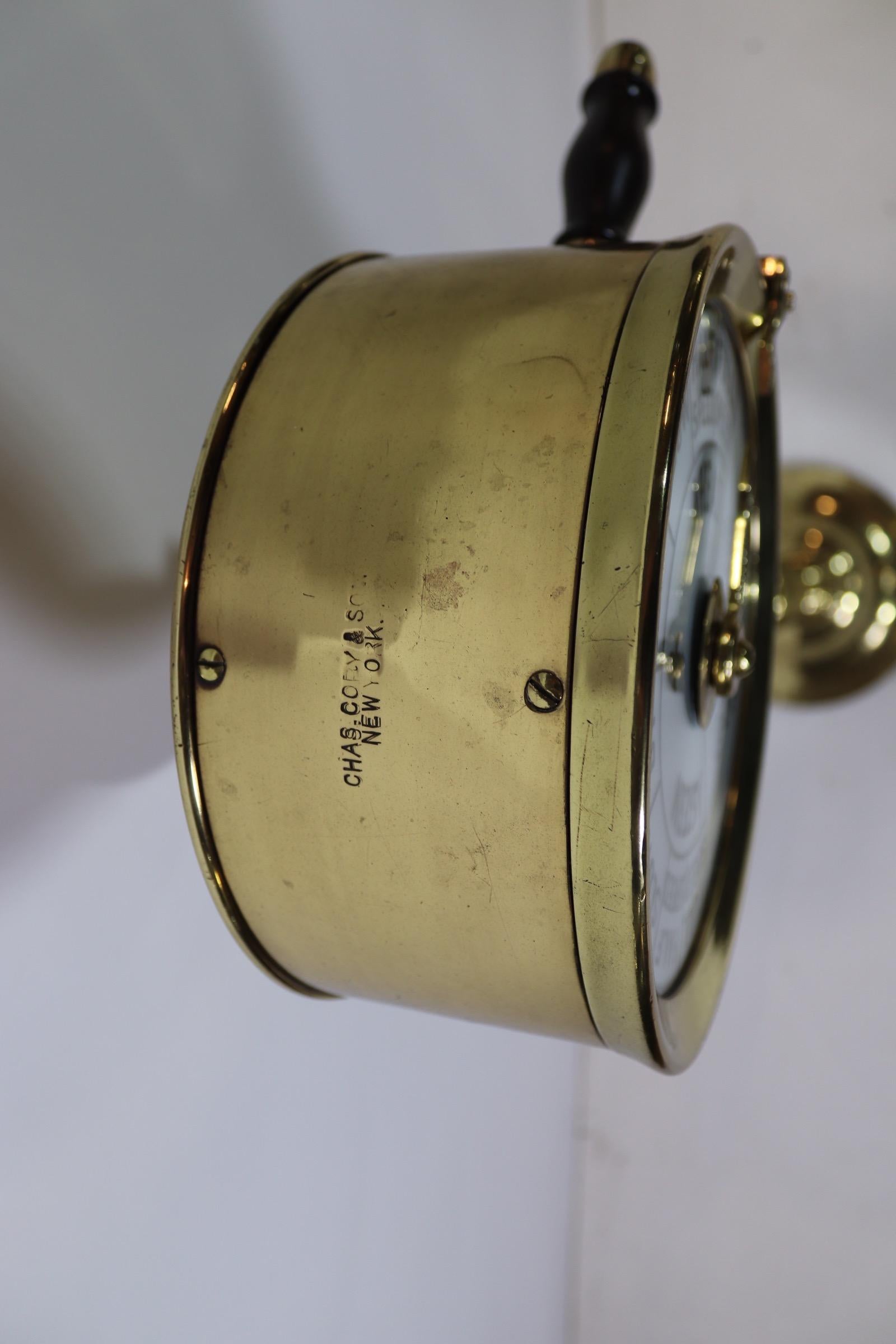 Mid-20th Century Brass Ships Engine Order Telegraph