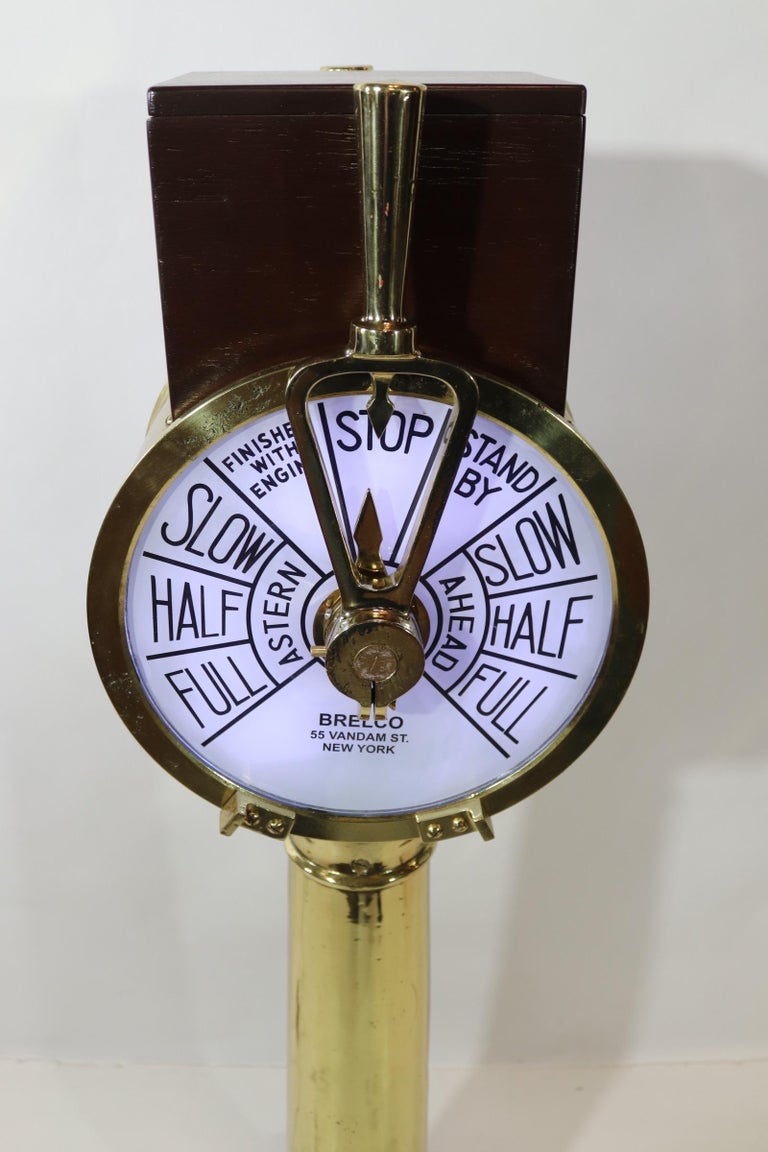 Brass Ships Engine Order Telegraph For Sale at 1stDibs