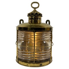 Antique Brass Ships Masthead Lantern
