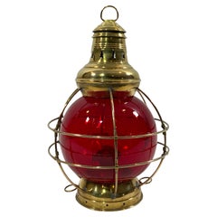 Brass Ships Onion Lantern