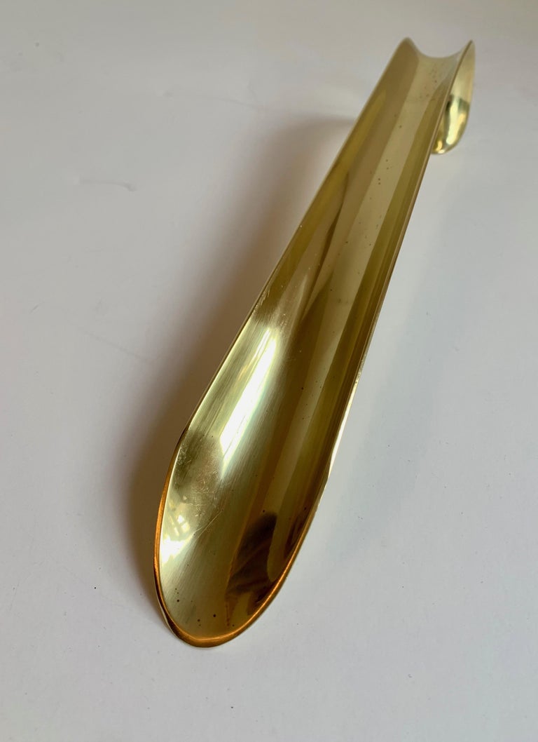 Brass Shoe Horn at 1stDibs antique brass shoe horn, long brass shoe