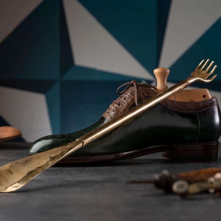 Cinderella brass shoehorn For Sale at 1stDibs