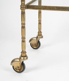 Brass Side Table, 1950-1960.