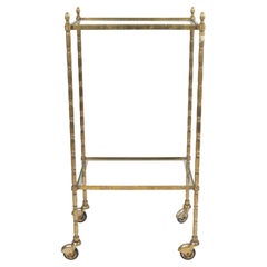 Brass Side Table, 1950-1960.