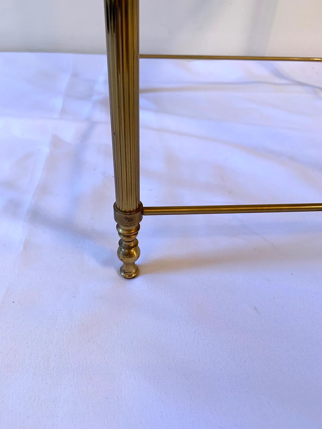 Brass Side Table, 1960 For Sale 2
