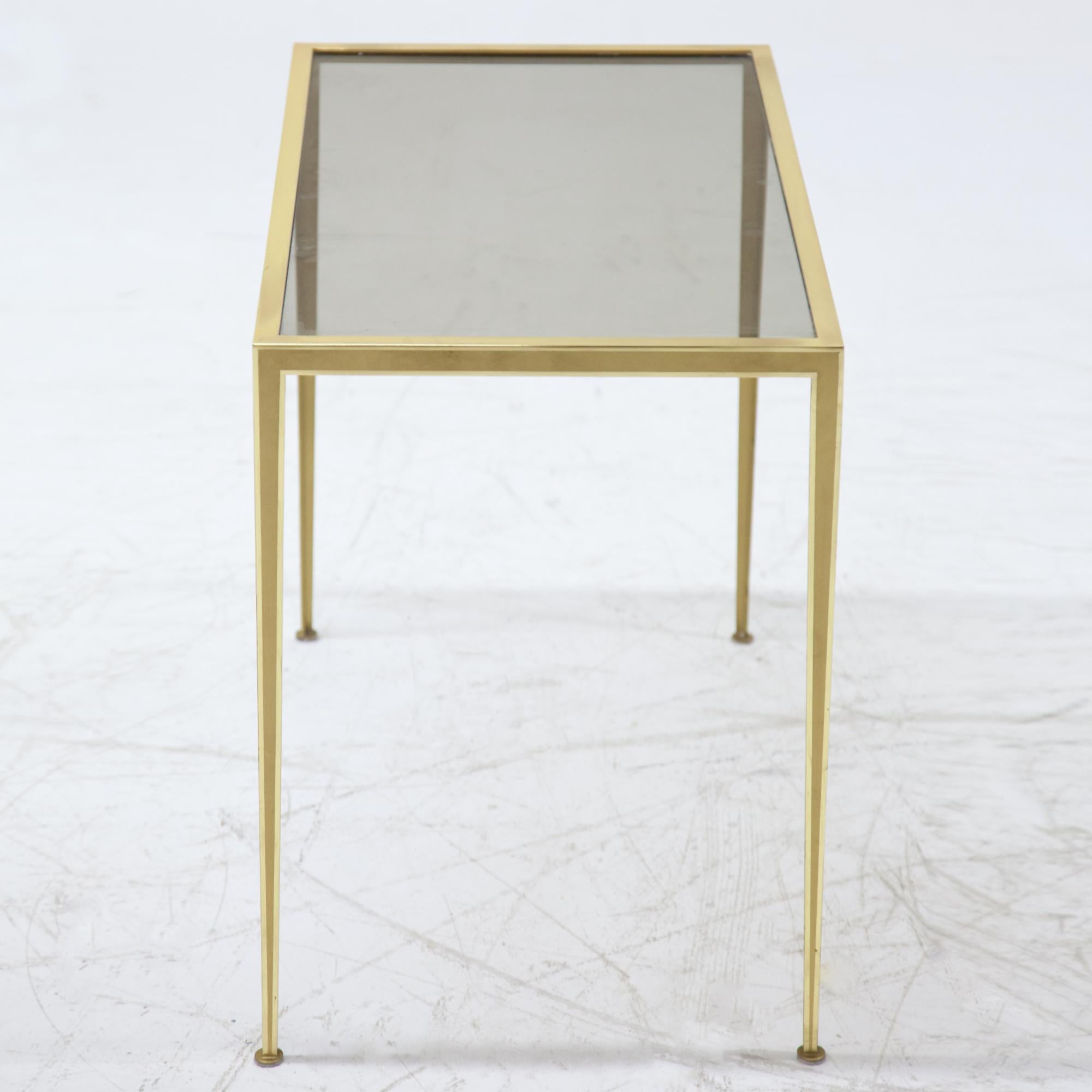 Brass Side Table, 20th Century In Good Condition In Greding, DE