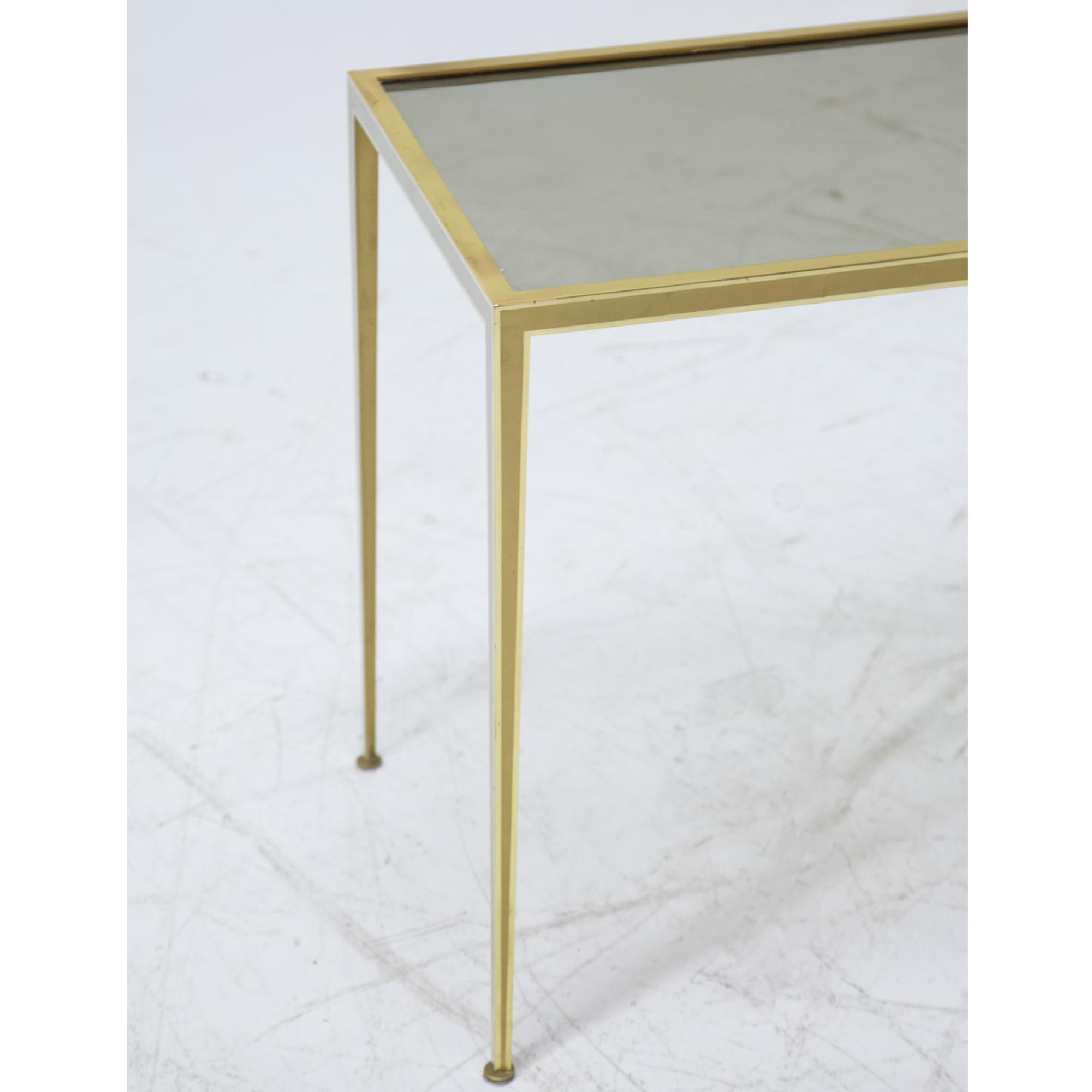 Brass Side Table, 20th Century 1