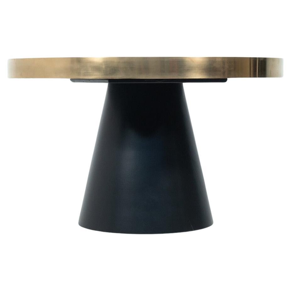 Brass Side Table, Belgium, 1980s For Sale