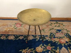 Brass Side Table/Bowl